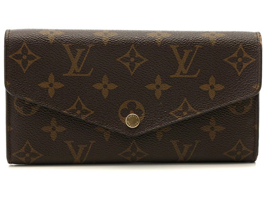 LOUIS VUITTON Wallet Accessories Long Portefeuille Sarah Monogram